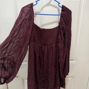 Altar'd State Deep Purple Dress